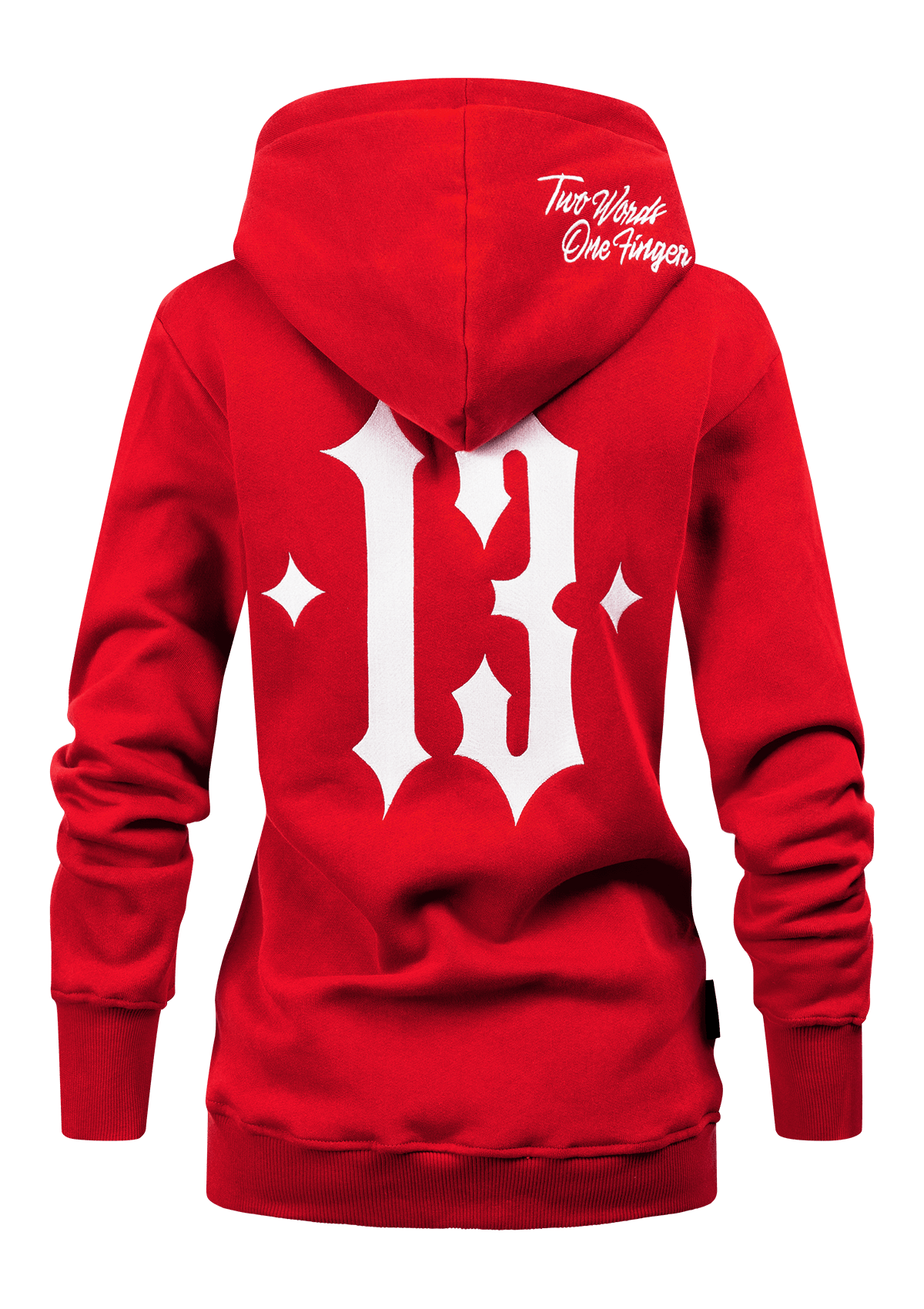 Women Hoodie Jacke TWOF R/W - MEN OF MAYHEM - ALAIKO - EXCHANGES - MM - W - 2070 - HJ - TWOF - RW - Rot - Supplier Ramazan