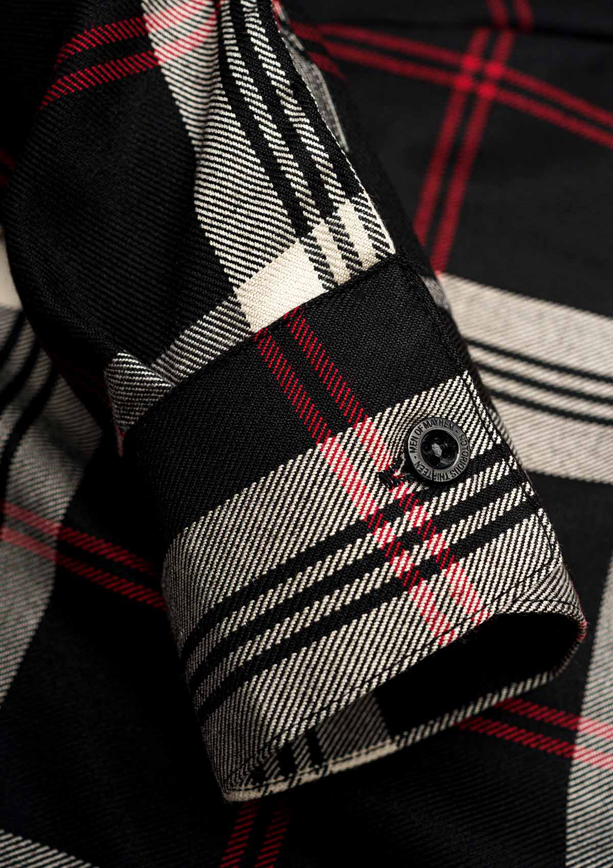 Women Flanellhemd Bourbon - MEN OF MAYHEM - ALAIKO - EXCHANGES - MM - W - 2120 - FL - BB - Flanellhemd - Hemden