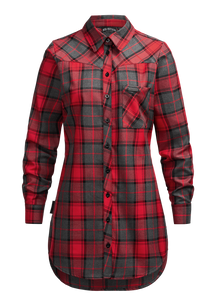 Women flannel shirt R/G