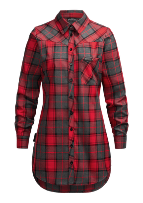 Women flannel shirt R/G