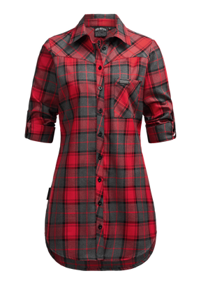 Women flannel shirt R/G