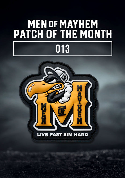 Patch of the Month 013 - MEN OF MAYHEM - hidden - 