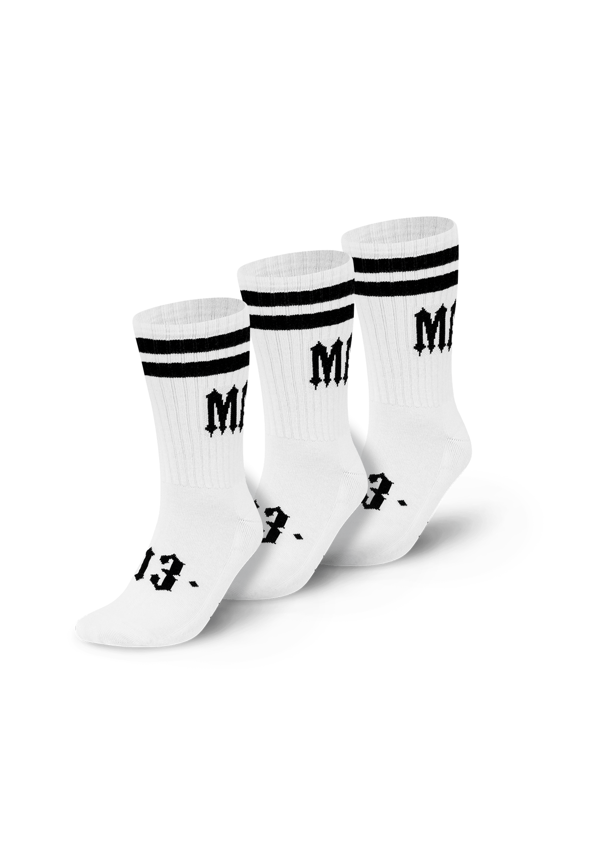 3 - Pack Crew Socken 13 FO W/S - MEN OF MAYHEM - Bundle - Crew Socken - 