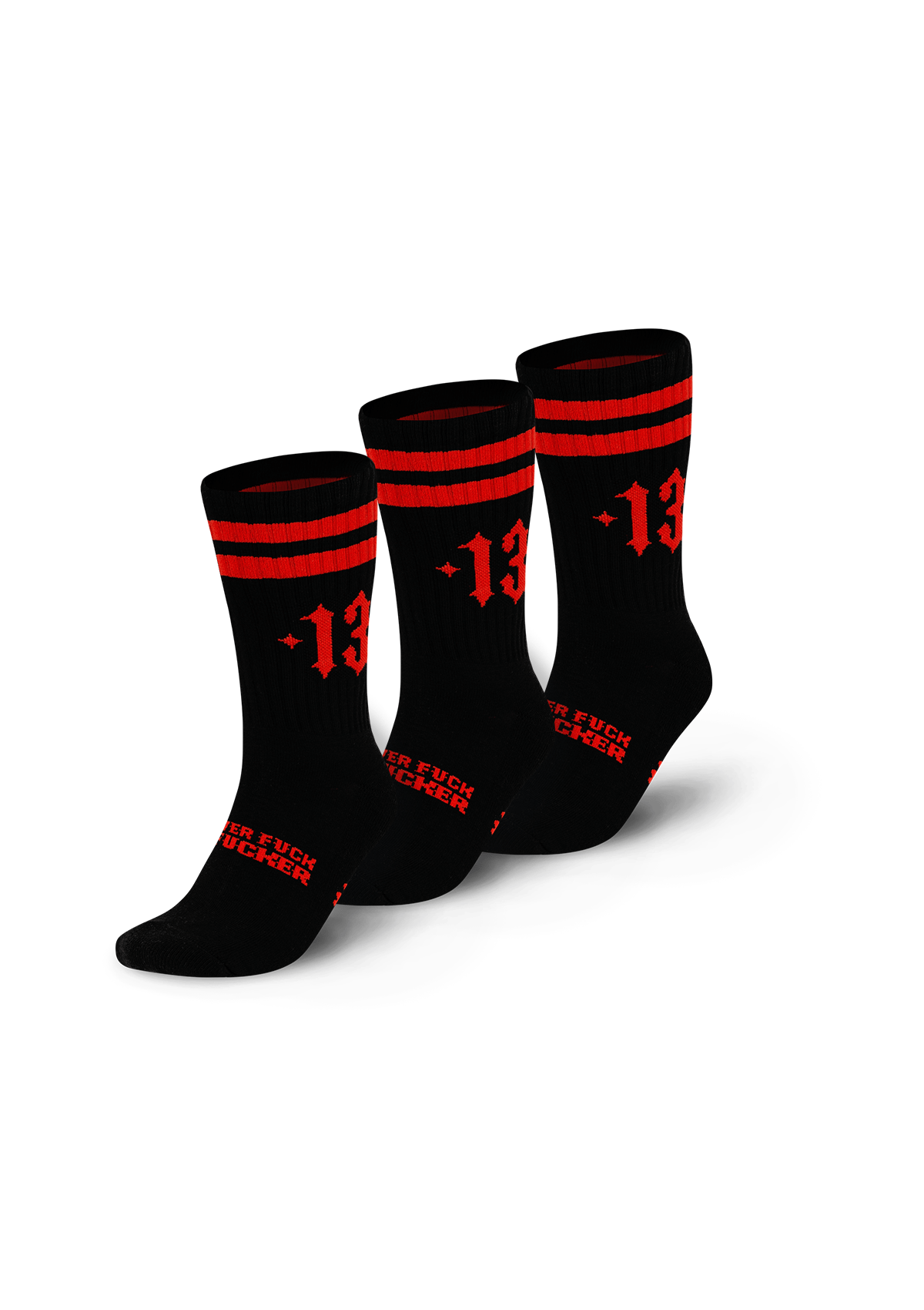 3 - Pack Crew Socken 13 Freshener S/R - MEN OF MAYHEM - Bundle - Crew Socken - 