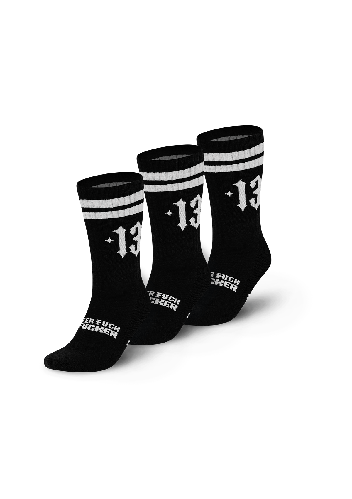 3 - Pack Crew Socken 13 Freshener S/W - MEN OF MAYHEM - Bundle - Crew Socken - 