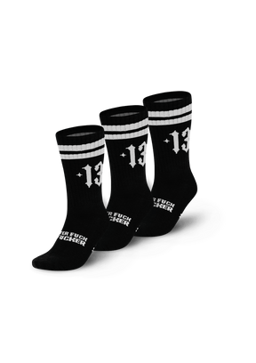 3 - Pack Crew Socken 13 Freshener S/W - MEN OF MAYHEM - Bundle - Crew Socken - 