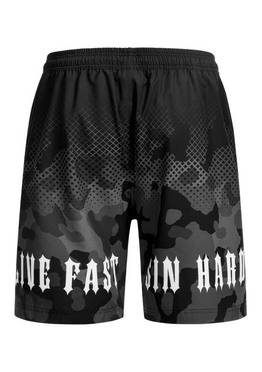 Badehose Mayhem Camo B/C - MEN OF MAYHEM - ALAIKO - EXCHANGES - MM - M - 1130 - MC - BC - Badehose - BC