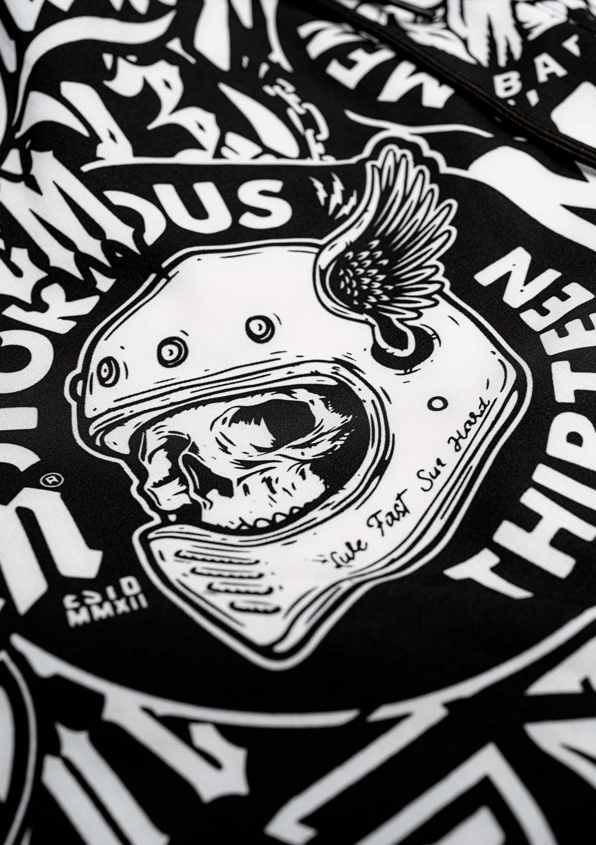 Badehose Mayhem Pattern S/W - MEN OF MAYHEM - ALAIKO - EXCHANGES - MM - M - 1130 - MP - SW - Badehose - black