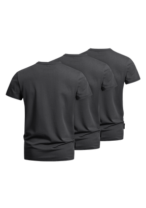 3 - Pack T-Shirt Heavy Original Grey - MEN OF MAYHEM - Bundle - T-Shirt Heavy Original - 