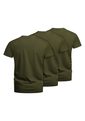 3 - Pack T-Shirt Heavy Original Khaki - MEN OF MAYHEM - Bundle - T-Shirt Heavy Original - 