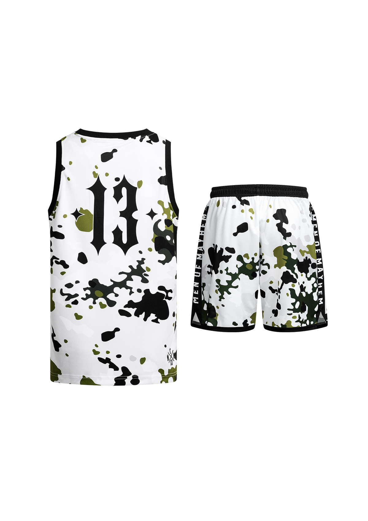 Gym Set Mesh Camo WF/C