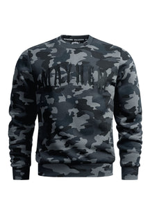 Crewneck Mayhem B/C - MEN OF MAYHEM - ALAIKO-EXCHANGES-MM-M-1040-CM-BC - BC - black camo