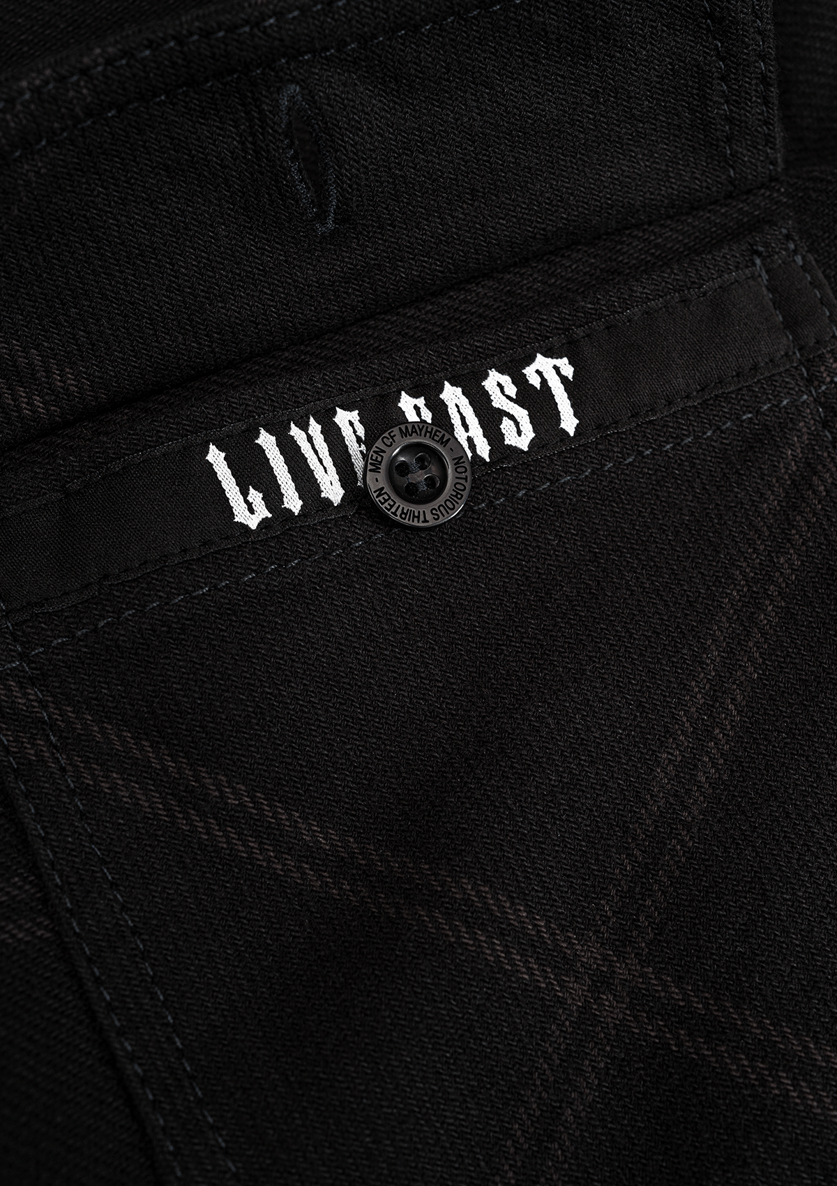 Flanellhemd Night / Heavy D. - MEN OF MAYHEM - ALAIKO - EXCHANGES - MM - M - 1060 - FH - NH - Flanellhemd - Hemden