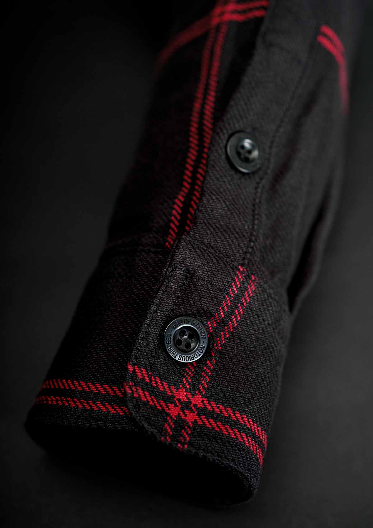 Flanellhemd Tracer / Heavy D. - MEN OF MAYHEM - ALAIKO - EXCHANGES - MM - M - 1060 - FH - TH - Flanellhemd - Hemden