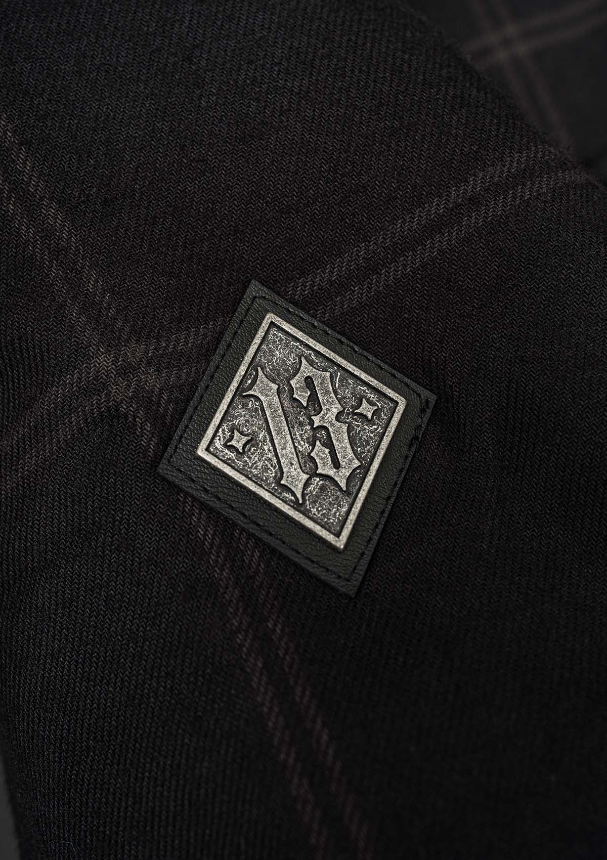 Flanelljacke Midnight - MEN OF MAYHEM - ALAIKO - EXCHANGES - MM - M - 1100 - FJ - MN - flanelljacke - Grau