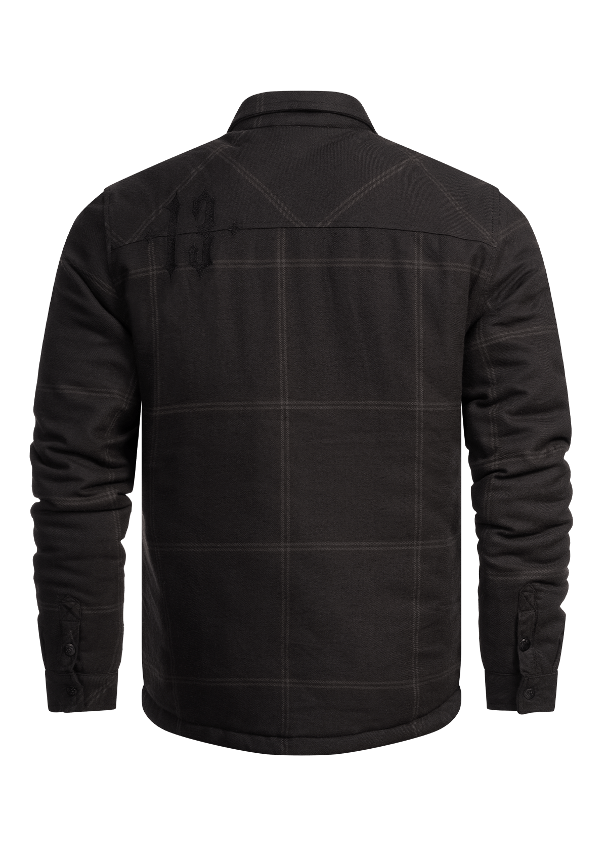 Flanelljacke Midnight - MEN OF MAYHEM - ALAIKO - EXCHANGES - MM - M - 1100 - FJ - MN - flanelljacke - Grau