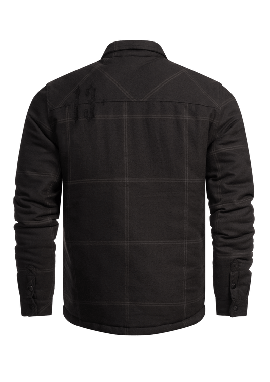 Flanelljacke Midnight - MEN OF MAYHEM - ALAIKO - EXCHANGES - MM - M - 1100 - FJ - MN - flanelljacke - Grau