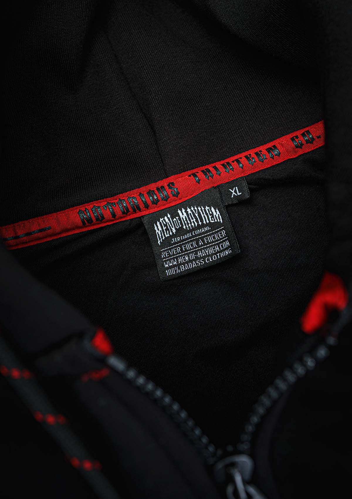 Hoodie Jacke Mayhem Classic B/B/R MK3 - MEN OF MAYHEM - ALAIKO - EXCHANGES - MM - M - 1080 - HJ - BBR - MK3 - BBR - Classic