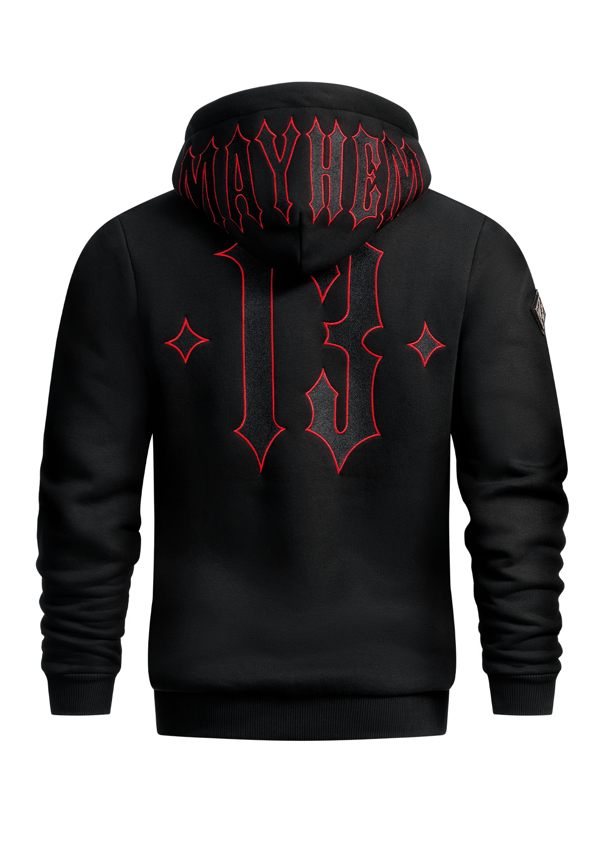 Hoody Jacke Mayhem Classic B/B/R MK3
