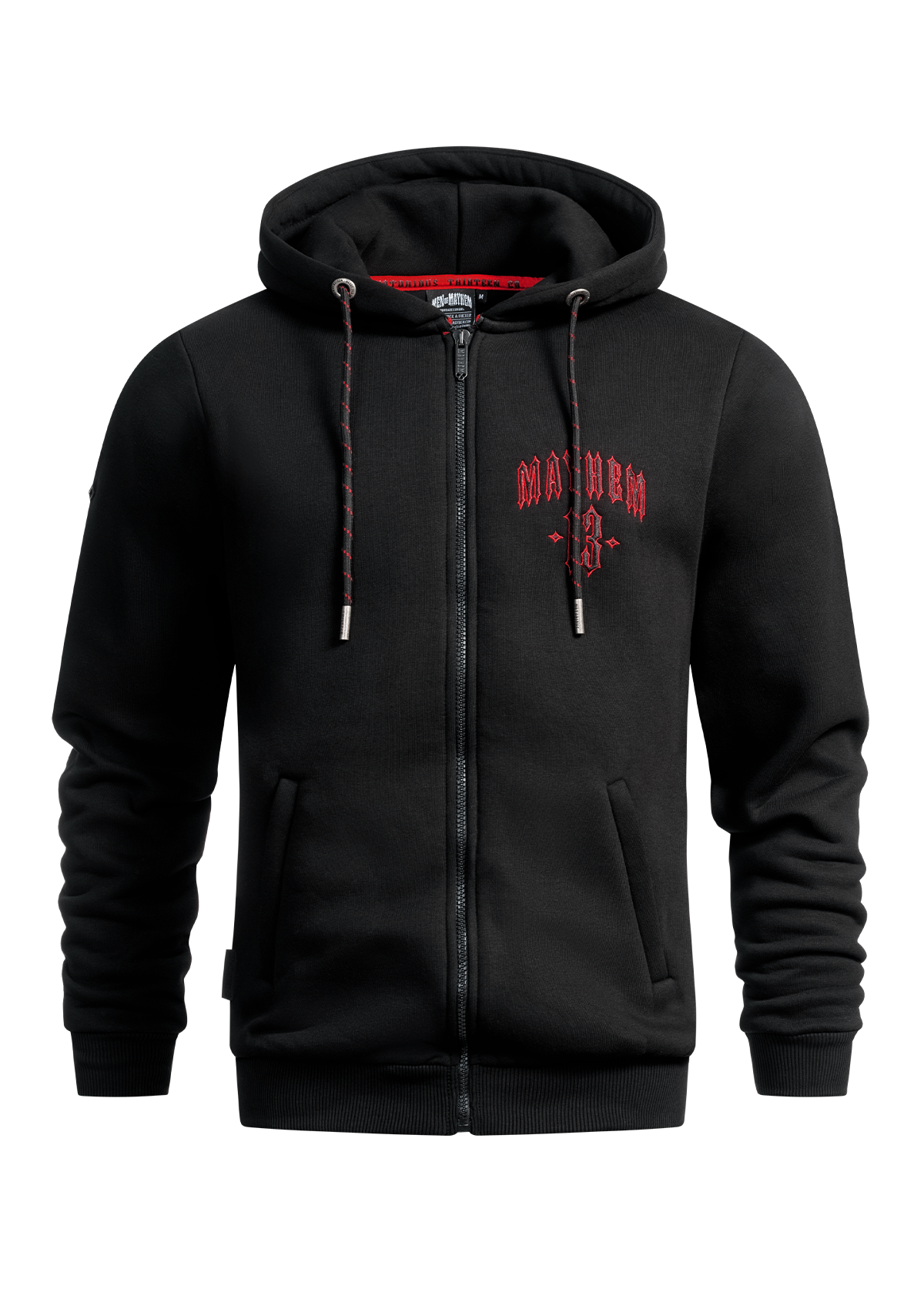 Zip Hoodie Mayhem Classic B/B/R MK3