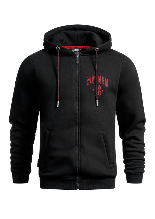Hoodie Jacke Mayhem Classic B/B/R MK3
