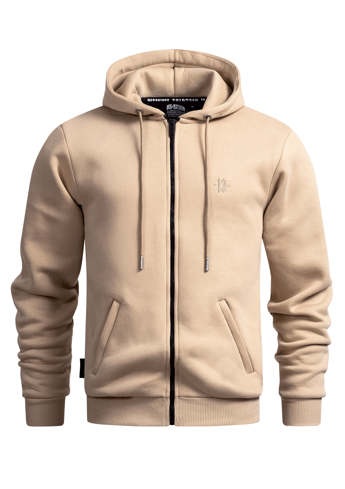 Hoodie Jacke Original Sand - MEN OF MAYHEM - ALAIKO - EXCHANGES - MM - M - 1080 - HJO - SA - Hoody Jacke Original - Hoody Jacken