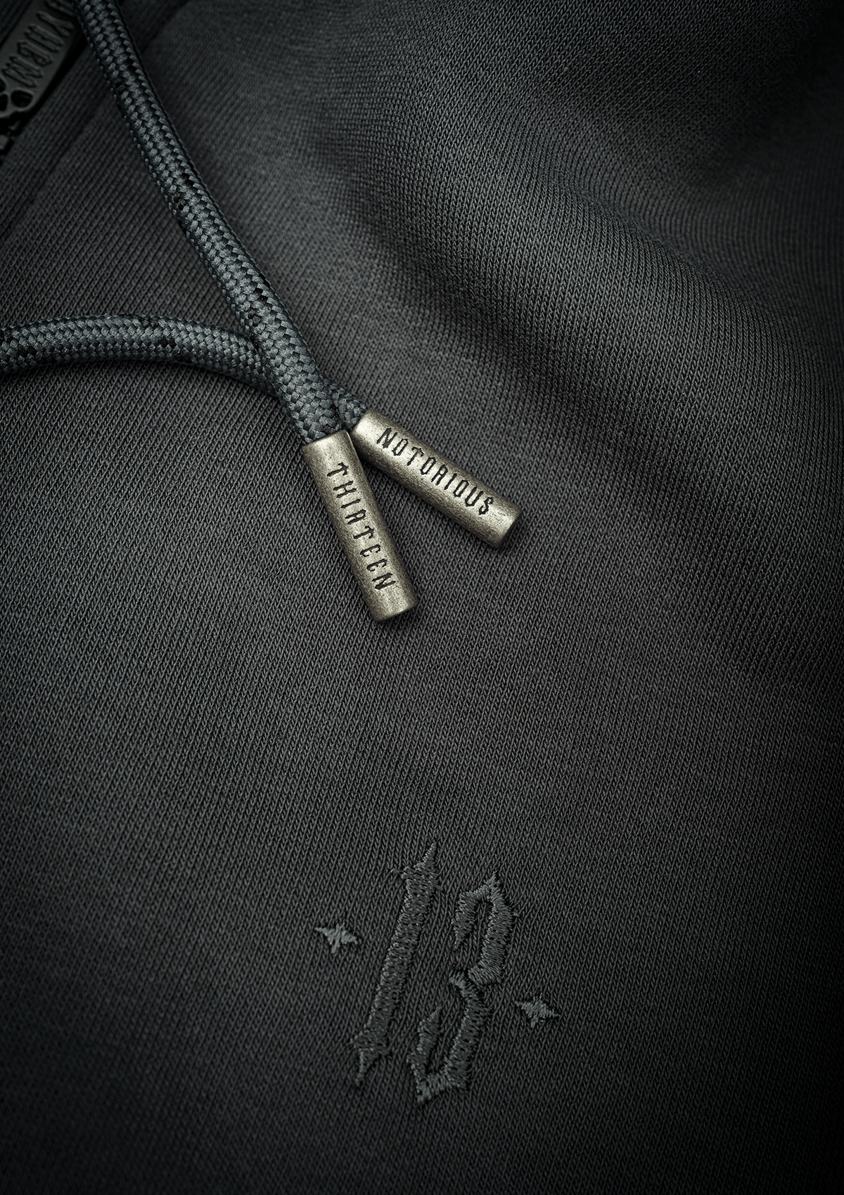 Hoodie Jacke Original Grey - MEN OF MAYHEM - ALAIKO - EXCHANGES - MM - M - 1080 - HJO - GR - Grau - grey