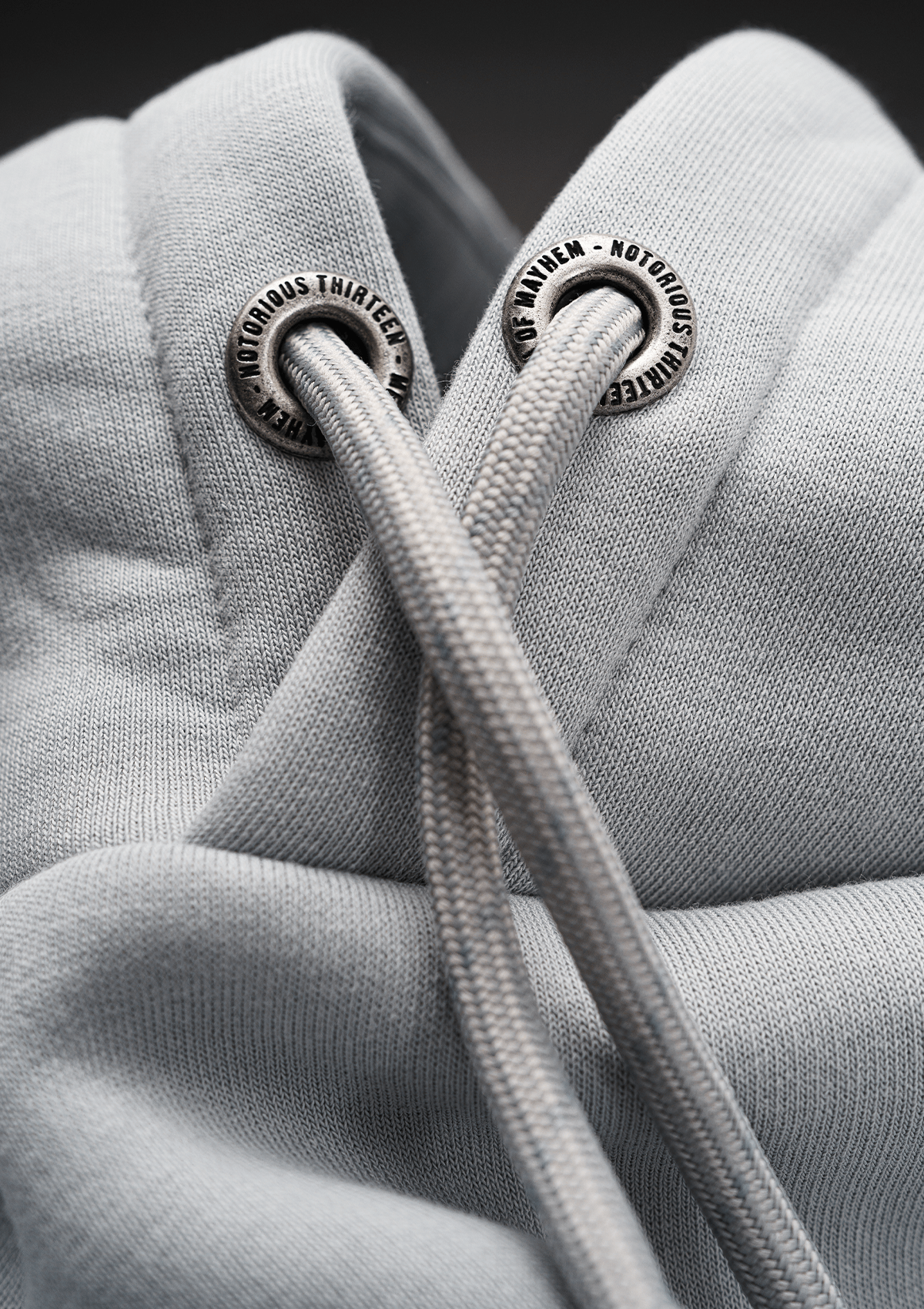 Hoodie Original Light Grey - MEN OF MAYHEM - ALAIKO - EXCHANGES - MM - M - 1050 - HO - LG - Grau - grey