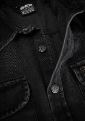 Jeanshemd Shadow BLKW - MEN OF MAYHEM - ALAIKO - EXCHANGES - MM - M - 1060 - JHS - BLKW - Hemden - Herren