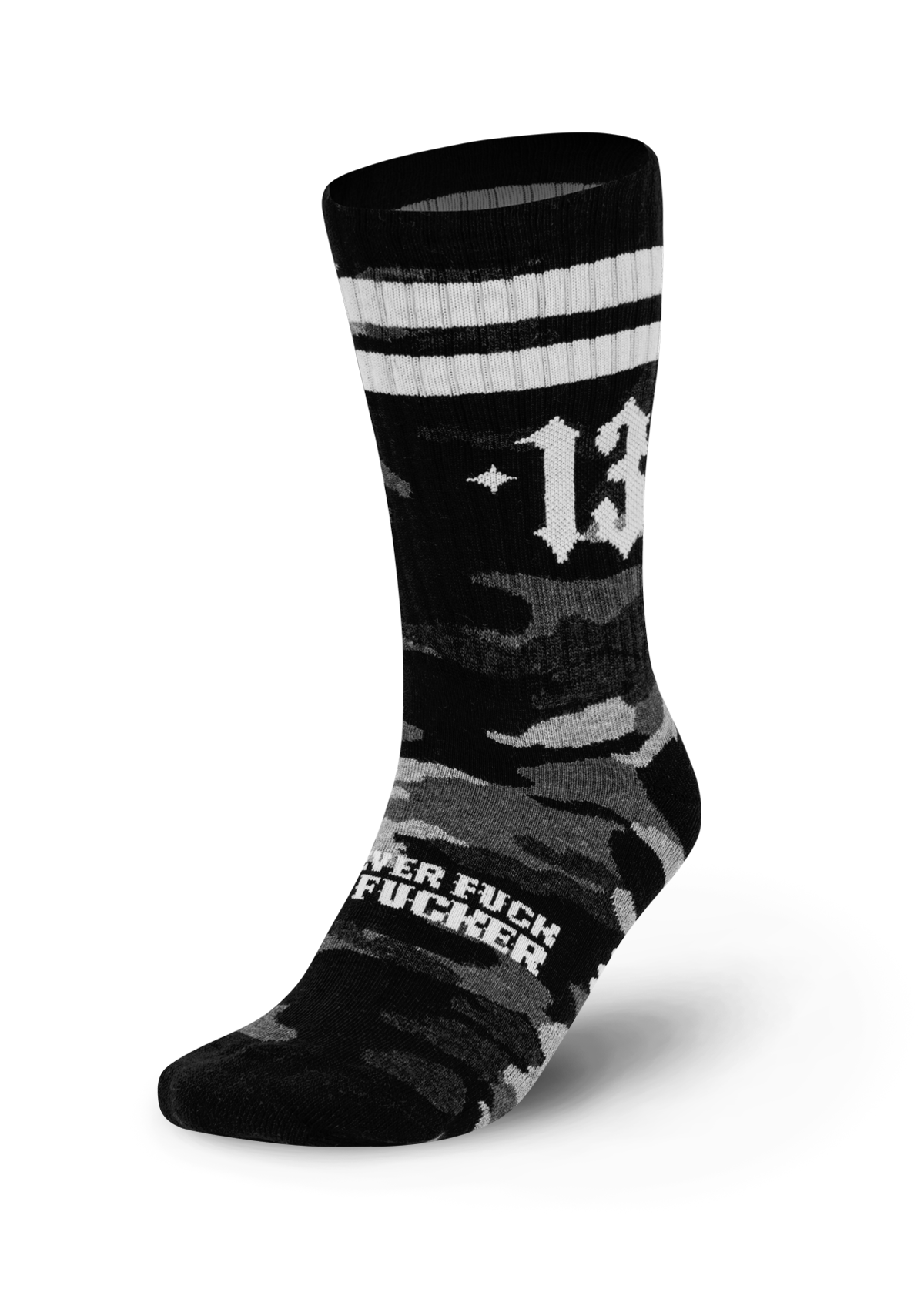 Crew Socks 13 Freshener BC/W