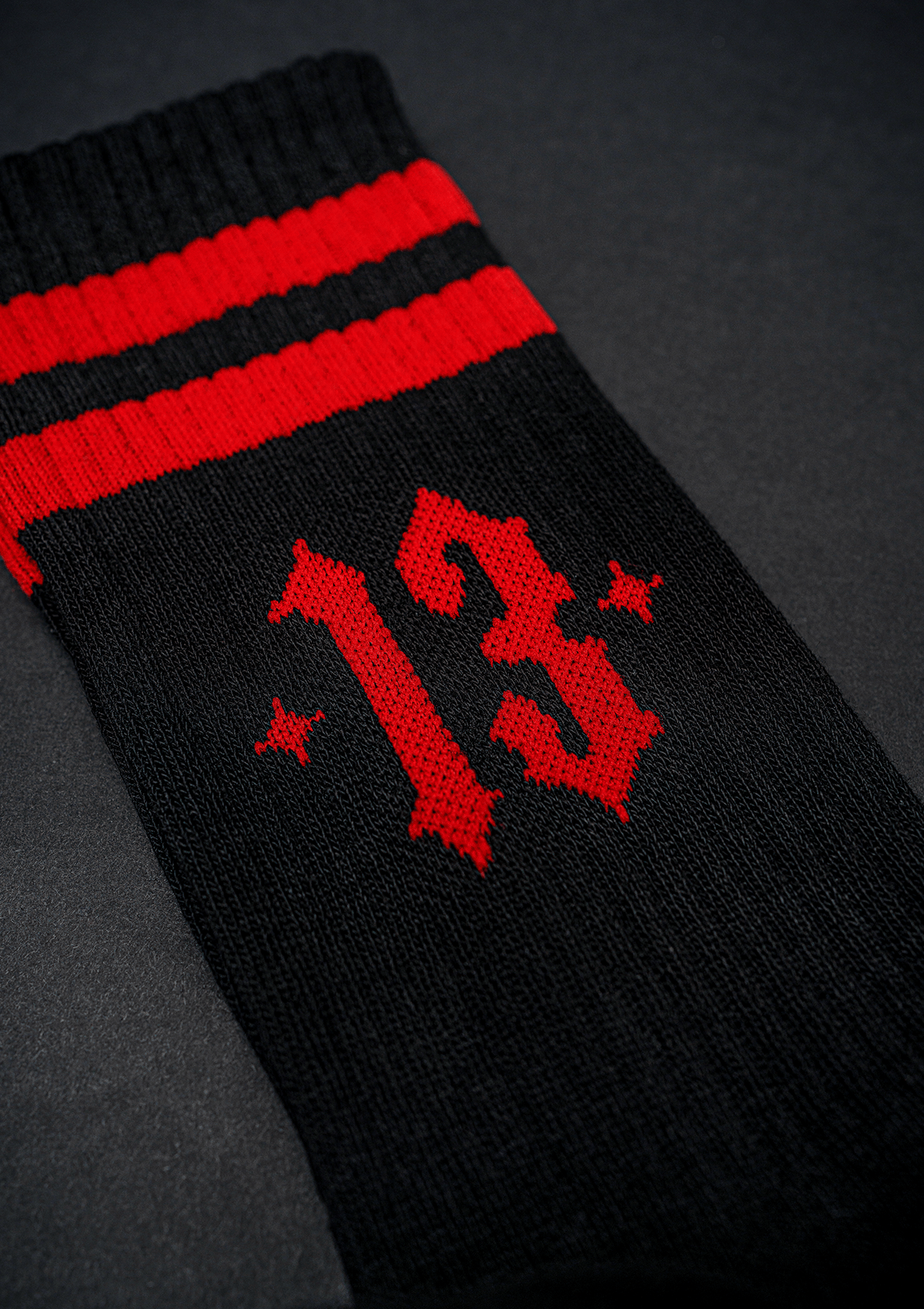 Crew Socken 13 Freshener S/R - MEN OF MAYHEM - Accessoires - ALAIKO - EXCHANGES - CS - 13F - SR - black