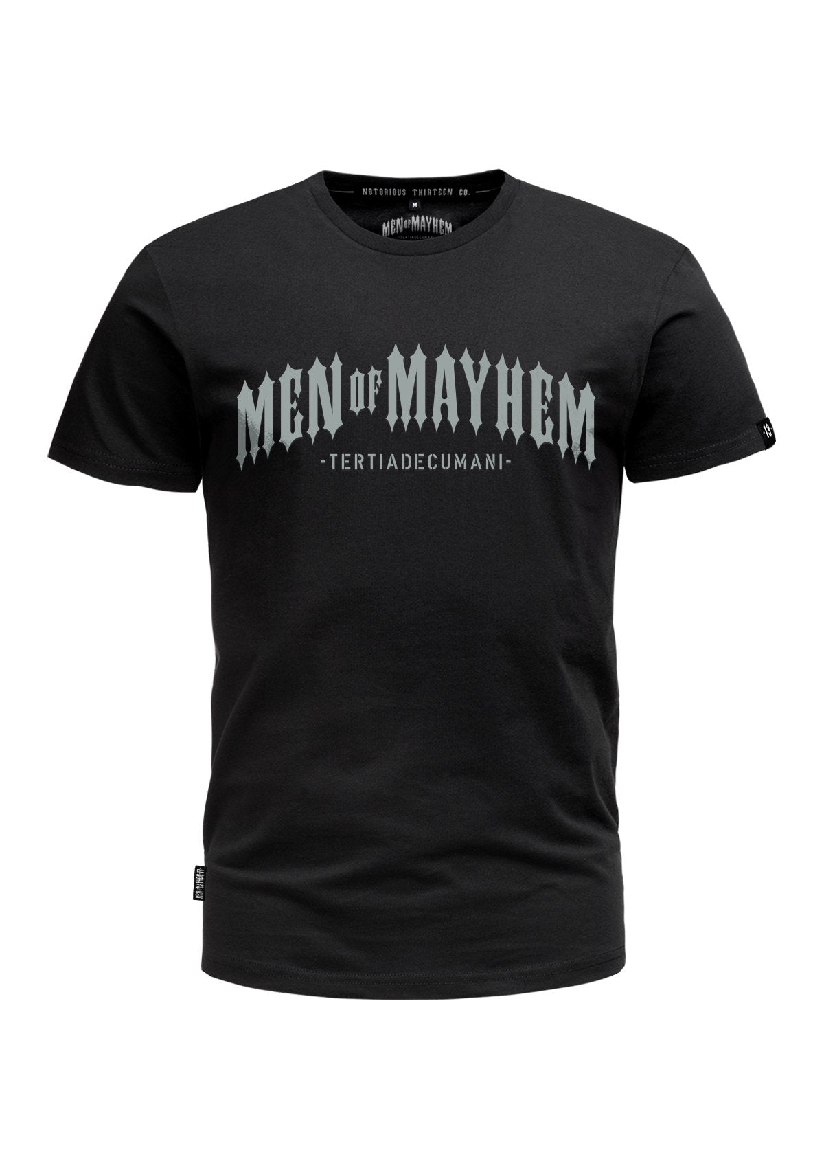 T-Shirt Mayhem Classic S/G - MEN OF MAYHEM - ALAIKO-EXCHANGES-MM-M-1010-MC-SG - black - Classic