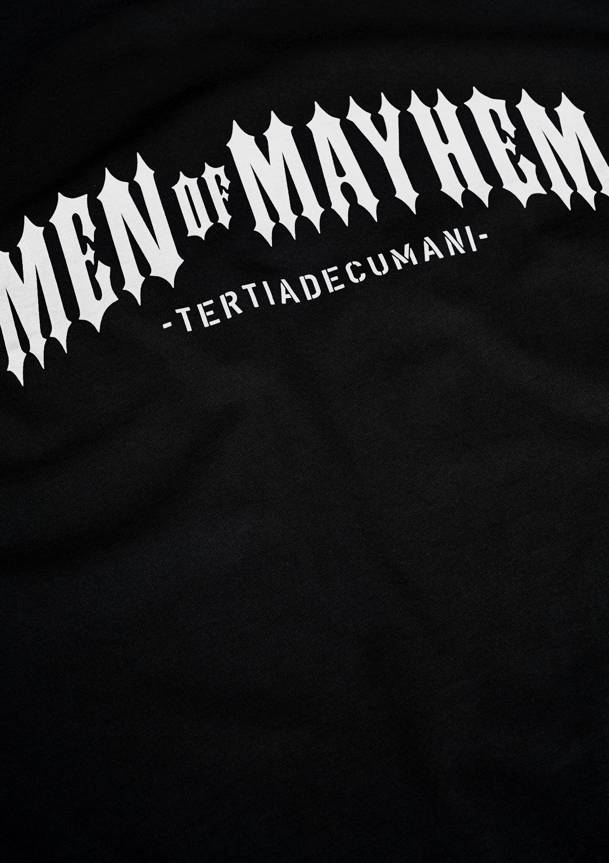 T-Shirt Mayhem Classic S/W - MEN OF MAYHEM - ALAIKO - EXCHANGES - MM - M - 1010 - MC - SW - black - Classic