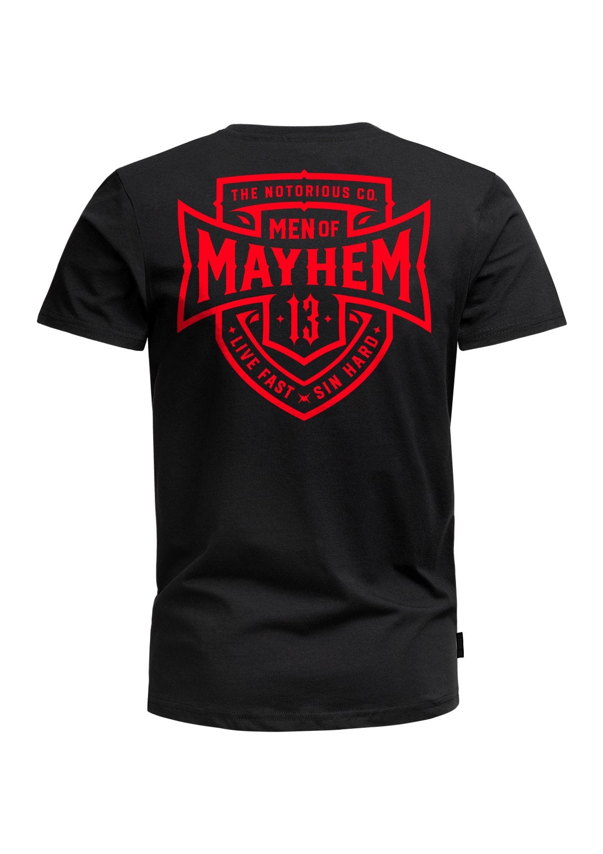 T - Shirt Mayhem COA S/R - MEN OF MAYHEM - ALAIKO - EXCHANGES - MM - M - 1010 - COA - SR - black - Men