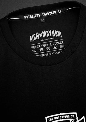 T-Shirt Mayhem COA S/W - MEN OF MAYHEM - ALAIKO - EXCHANGES - MM - M - 1010 - COA - SW - black - Men