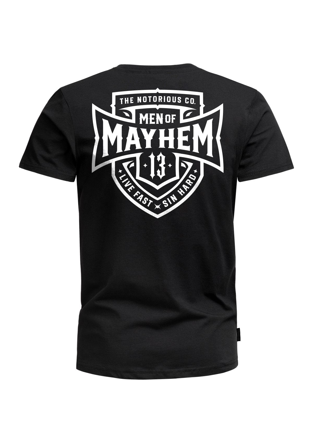 T - Shirt Mayhem COA S/W - MEN OF MAYHEM - ALAIKO - EXCHANGES - MM - M - 1010 - COA - SW - black - Men