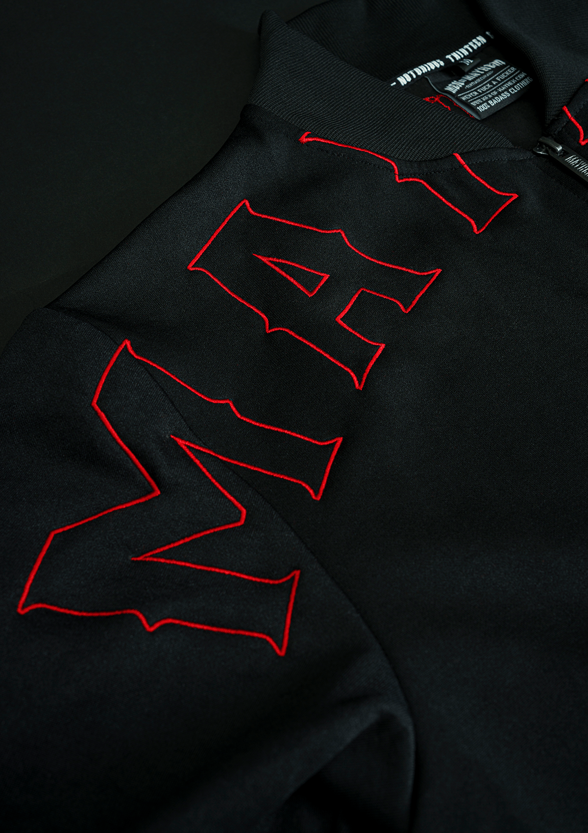 Trainingsjacke Crook S/R - MEN OF MAYHEM - ALAIKO - EXCHANGES - MM - M - 1070 - TJ - CR - SR - black - Crook