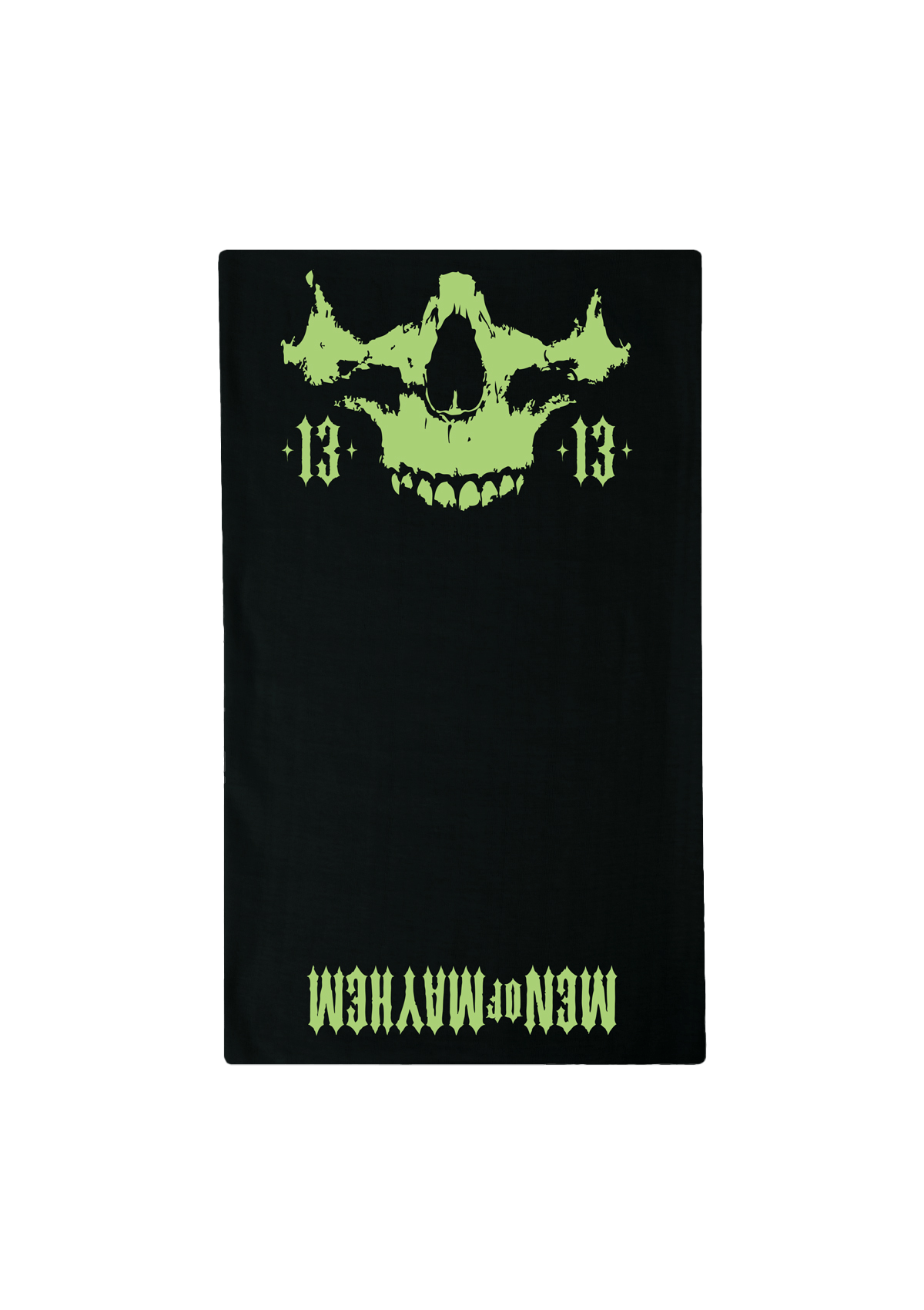 Tube Skull 13 GR/S - MEN OF MAYHEM - Accessoires - biker - black