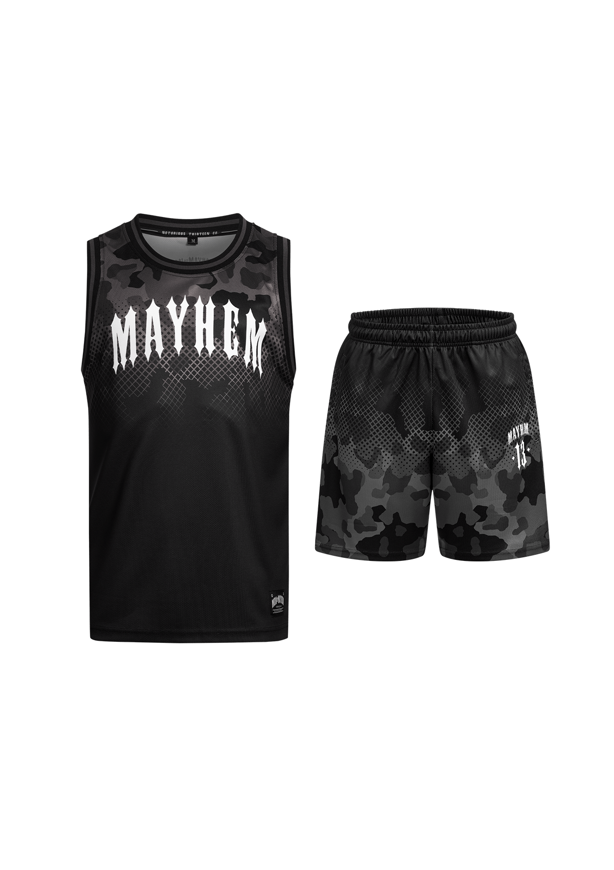 Gym Set Mesh Camo B/C - MEN OF MAYHEM - Bundle - Gym Bundle Mesh - pickystory