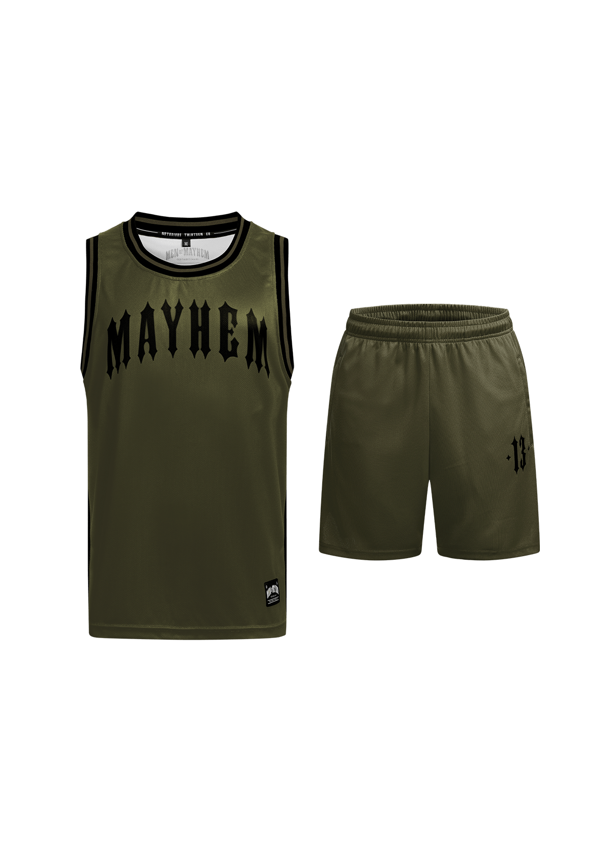 Gym Set Mesh Classic K/S - MEN OF MAYHEM - Bundle - Gym Bundle Mesh - pickystory