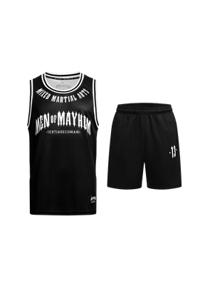 Gym Set Mesh Fight Team S/W - MEN OF MAYHEM - Bundle - Gym Bundle Mesh - pickystory