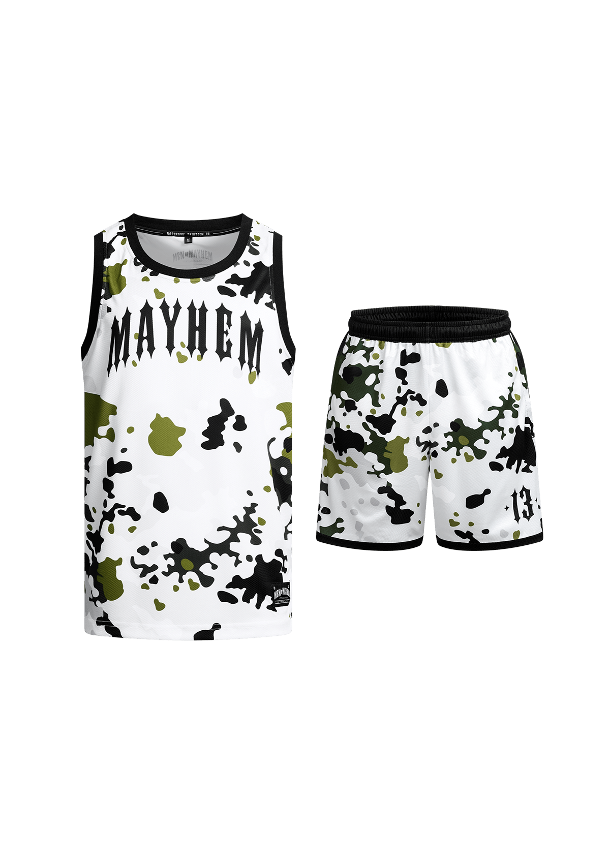 Gym Set Mesh Camo WF/C - MEN OF MAYHEM - Bundle - Gym Bundle Mesh - pickystory