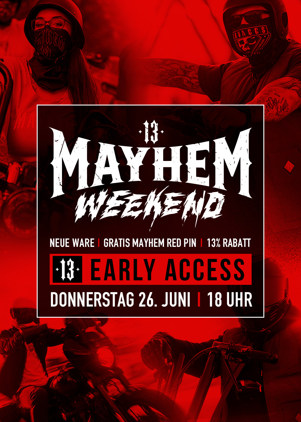 EN OF MAYHEM 13 | Motorcycle Lifestyle Bekleidung